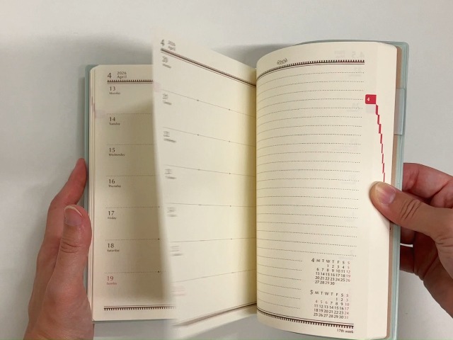 【フルセット】　グリムノーツ　2周年限定セット　書籍　ノート　カレンダー　しおり Amazon.co.jp: ミドリ ダブルスケジュール 手帳 2026年 B6